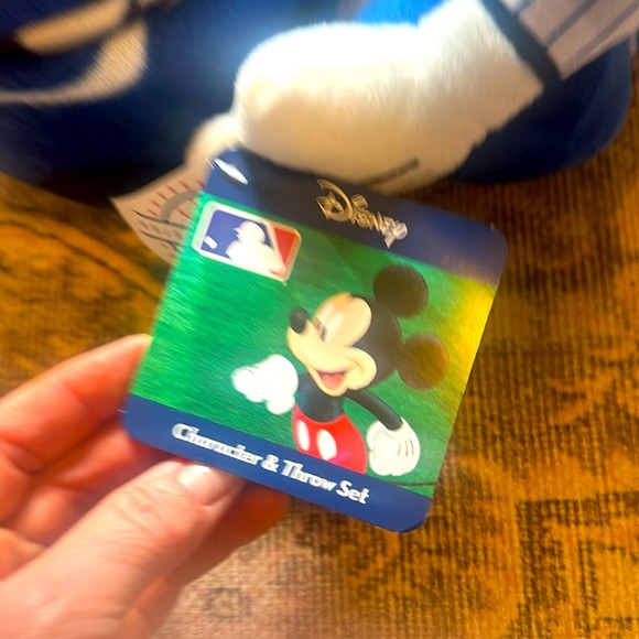 New Disney Mickey Cubs plush character and throw Set. - Picture 3 of 4